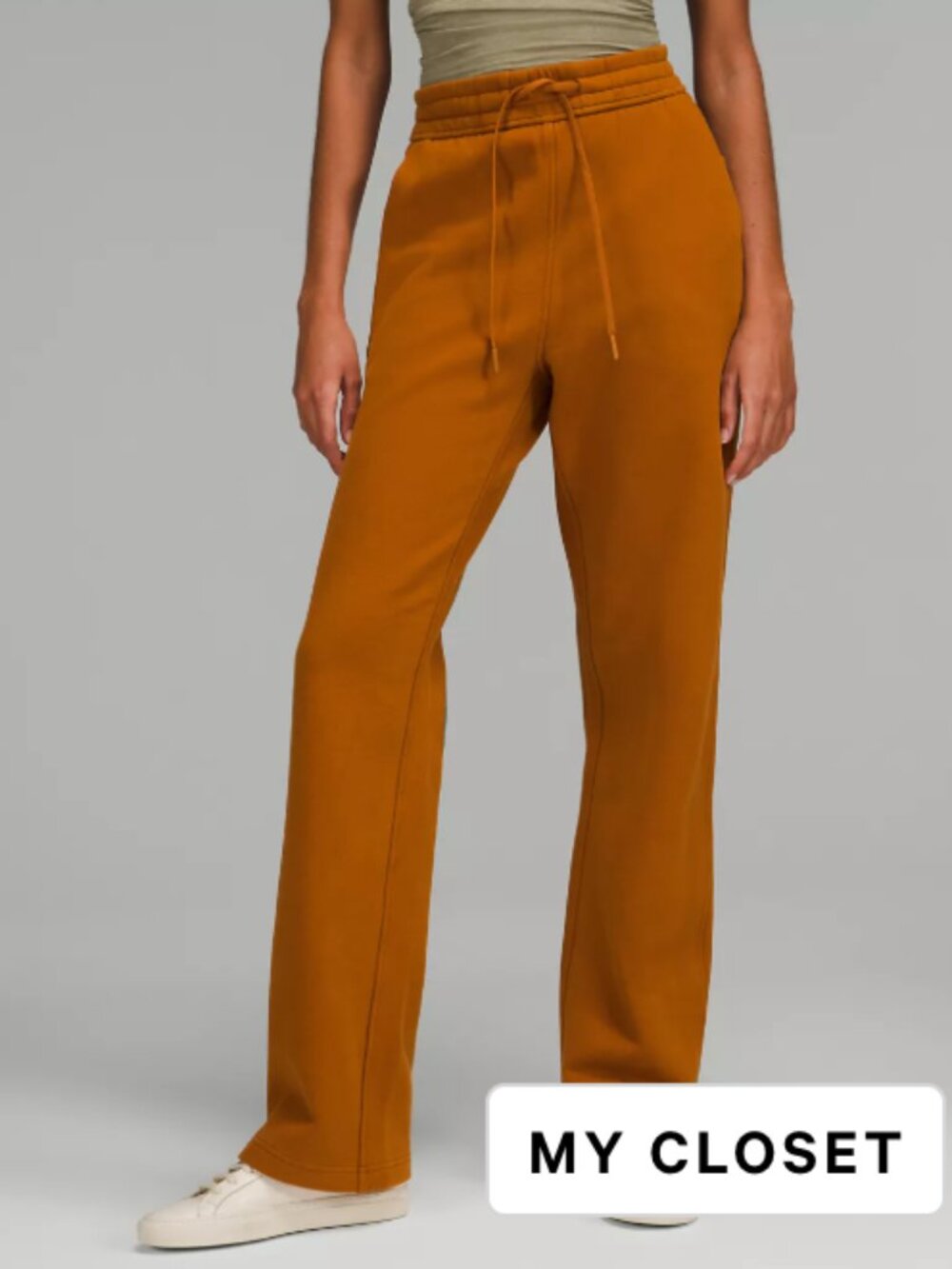 Lululemon Loungeful Straight Leg Pant Color Butternut Brown Size 6